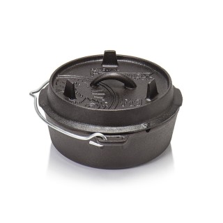 Petromax ft3-t Dutch Oven Guss Feuertopf mit planen Boden