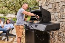 Napoleon Gasgrill Phantom Prestige 500 Connected mit gegossenem Edelstahl Rosten, Mattschwarz