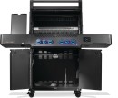 Napoleon Gasgrill Phantom Prestige 500 Connected mit gegossenem Edelstahl Rosten, Mattschwarz