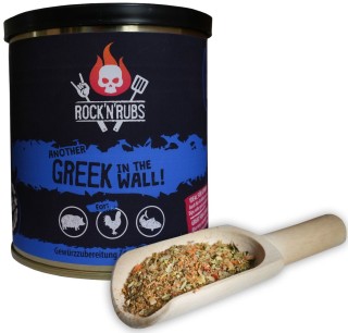 Rock n Rubs BBQ Rub Another Greek in the Wall 140g Dose