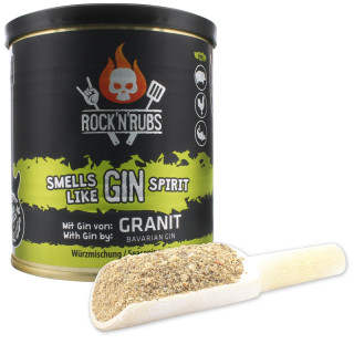 Rock n Rubs BBQ Rub Smells Like Gin Spirit 130g Dose