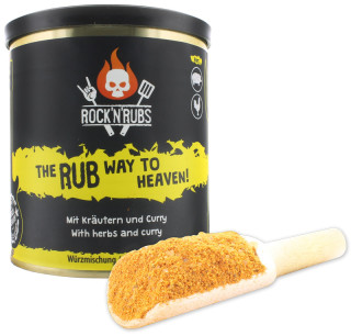 Rock n Rubs BBQ Rub The Rubway to Heaven 140g Dose