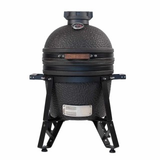 The Bastard Urban Kamado Keramikgrill Small matt-schwarz mit Edelstahlrost